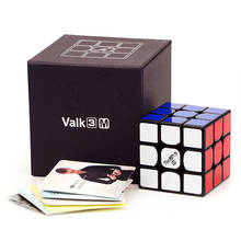 Cubo mágico magnético qiyi moyu, cubo mágico profissional com 3 camadas para competição de velocidade, quebra-cabeças para adultos, brinquedo para crianças 2024 - compre barato