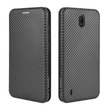 Capa luxuosa de fibra de carbono, capa protetora com adsorção magnética para nokia c1 plus c 1 nokiac1 2024 - compre barato