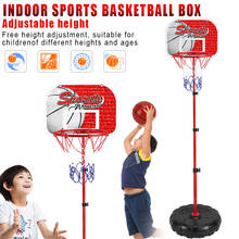 Children Indoor Height Adjustable Basketball Hoop Set  Portable Basketball System Indoor Sports Toy XR-Hot 2024 - buy cheap