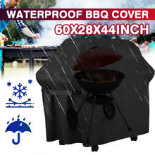 BBQ Cover Outdoor Dust Waterproof Weber Grill Cover Rain Protective Barbecue Cover For Weber 7107 Genesis 300 Series Gas Grills 2024 - buy cheap