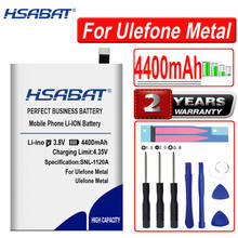 HSABAT 4400mAh High Capacity Battery Metal for Ulefone Metal Batteries 2024 - buy cheap