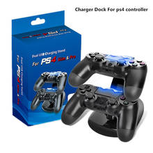 Dual USB Charge Dock For PS4 game Controller for ps4 Gamepad Double Charging Charger For PS4 Games Accessories 2024 - buy cheap