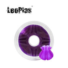 Прозрачный прозрачный фиолетовый пла-пластик для 3D-принтера, 1 кг, 1,75 мм 2024 - купить недорого