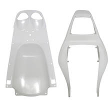 Parte traseira injeção abs para motocicletas yamaha, peça sem pintura, para modelos yzf, r6, 1998, 1999, 2000, 2001, 2002 2024 - compre barato