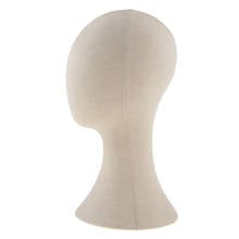 22" Mannequin Canvas Block Head Cork Model Wig Hair Extension Making Display 2024 - buy cheap