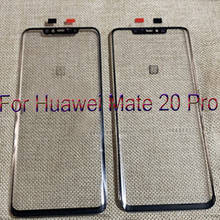 A + Qualidade Para Huawei Companheiro 20 Pro Digitador Da Tela de Toque TouchScreen do painel de Vidro Para Huawei Mate20 Pro Sem Flex cabo Peças 2024 - compre barato