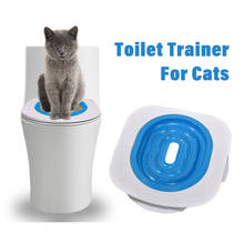 Cat Toilet Training Kit Pet Litter Box Toilet Trainer For Kitten Puppy Plastic Mat Trainer For Toilet 2024 - buy cheap