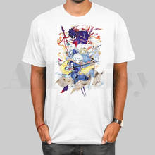 FF Final Fantasy Japanese Game Cloud Tifa Lockhart T Shirts Fashion Men and Women T-shirt Short Sleeve Unisex Tshirt Streetwear 2024 - купить недорого