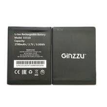 Ginzzu s5510 bateria para celular, acumulador de alta qualidade 3.7v e 2700mah 2024 - compre barato