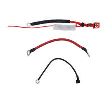 Motorcycle Battery Positive and Negative Connection Line Wire Cable for Electric Scooter Moped ATV Go Kart 2024 - купить недорого