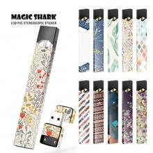 Magic Shark Magick Shark, película de hoja Tribal de China, pegatina estéreo, funda de piel para Juul, pegatina para cigarrillo electrónico 2024 - compra barato