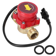 Válvula de Interruptor de Sensor de flujo de bomba de agua, Conector de rosca de presión eléctrica, protección, AC 220V, 60W 2024 - compra barato