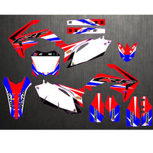 Free Customized Motorcycle Sticker Decals Graphic Kit For Honda CRF250 CRF250R 2010-2013 / CRF450 CRF450R 2009 - 2012 2011 2010 2024 - buy cheap