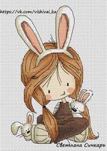 ZZ Little Pirate Counted Cross Stitch Kit Cross stitch RS cotton with cross stitch Bunny girl 2024 - buy cheap