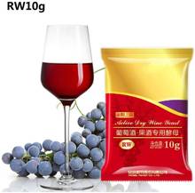 Дрожжи для красного вина RW, 10 г, активная сухая ферментация, дистиллятор, домашняя ферментация Koji, для винограда, дрожжи Angel 2024 - купить недорого