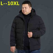 Plus 10XL 8XL 6XL 5XL Winter Jacket Men Thick Hooded Fur Collar Parka Men Coats Casual Padded Men's Jackets Male Clothing 2024 - buy cheap