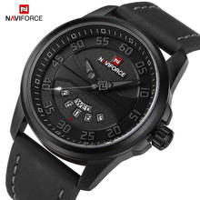 NAVIFORCE Top Brand Luxury Men Army Military Watches Men's Quartz Date Clock Leather Waterproof Sports Watch Relogios Masculino 2024 - buy cheap