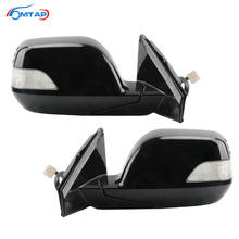 MTAP 2PCS Exterior Rearview Mirror Assy Electric Folding LED Heated 5/7/9 Pins For Honda For CRV CR-V 2007 2008 2009 2010 2011 2024 - buy cheap