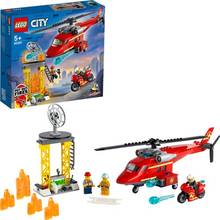 LEGO®City Firefighter Rescue Helicopter 60281 - Toy Helicopter Building Kit for Kids (212 Pieces) 2024 - buy cheap