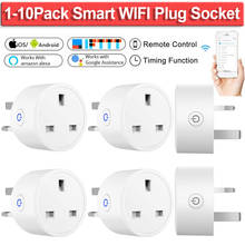 WiFi Outlet Mini Plug Smart Plug Works with Amazon Alexa Google Home IFTTT Wireless Smart Socket Remote Control Timer Switch D30 2024 - buy cheap