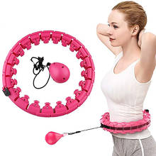 24 Adjustable Sport Hoops Abdominal Thin Waist Exercise Detachable Massage Hoops Fitness Equipment Gym Home Training Weight Loss 2024 - buy cheap