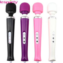 New 10 Speeds Magic Wand Massager,Big Magic Wand Massage Stick AV Vibrators Sexy Clit Vibrator Sex Toys for Women 32 * 6CM 2024 - buy cheap