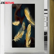 Large 5D Diy diamond painting Beautiful feathers Diamond Mosaic Rhinestone Embroidery cross stitch Y4254 2024 - buy cheap