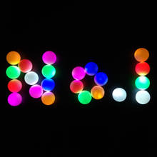 Colorful LED Light Up Golf Balls Night Golf Ball Official Size Weight Glow In Dark Perfect for Golf Long Distance Practice 2024 - buy cheap