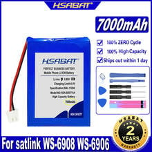 HSABAT 7000mAh Battery for satlink WS-6908 WS-6906 WS-6909 WS-6905 WS-6912 WS-6918 WS-6936 WS-6969 WS-6960 WS-6979 Batteries 2024 - buy cheap