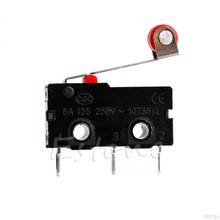 Novo Interruptor de Limite de Micro Roller Lever Arm Normalmente Aberto Fechar KW12-3