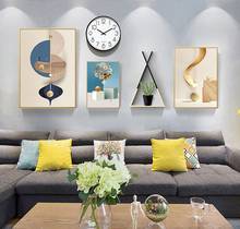 Modern Golden Abstract Geometric Art Pattern Stitching Canvas Print Gold Foil Poster Wall Paintings For Living Room Home Decor 2024 - buy cheap