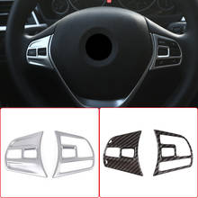 Moldura decorativa para bmw 3 4 series., acessório de decoração do volante para os modelos f30, f32, f34, 2011-2017. 2024 - compre barato