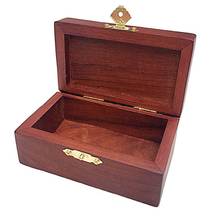 Vintage Wooden Farmer Embossed Jewelry Trinket Organizer Storage Box with Buckle 2024 - buy cheap