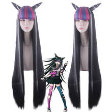 Anime Danganronpa Ibuki Mioda Cosplay Wig Heat Resistant Synthetic Hair Dangan Ronpa Cosplay Women Long Wig 100cm + Wig Cap 2024 - buy cheap