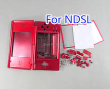 10sets Full Housing Cover Case For NDSL Housing Case with Full Buttons for Nintendo DS Lite Transparent clear Shell Cover Case 2024 - buy cheap