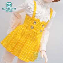 BJD doll Accessories clothes fits 43-45cm 1/4 MSD MK MYOU fashion Shirts, suspender skirts Denim overalls 2024 - buy cheap