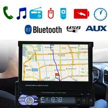 9601G 7Inch Touch Screen Bluetooth Car Stereo MP5 Player Vehicle GPS FM/AM Radio with Map Card+ Camera For Android phones 2024 - buy cheap