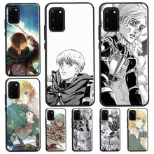 Чехол Armin Arlert Attack on Titan для Samsung Galaxy S21 Ultra Note 20 Note 9 10 S10e S8 S9 S10 Plus S20 FE, задняя крышка 2024 - купить недорого