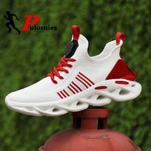 Tênis masculinos casuais sapatos de malha respirável sapatos masculinos esporte sapatos de plataforma tênis masculino runnning sapatos casal 48 tamanho 2024 - compre barato