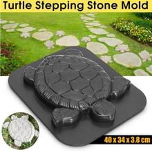 Garden Paving Cement Brick Molds Tortoise Shaped Path Maker Mold Garden Path Stone Molds Concrete Cement Mould Garden Decoration 2024 - buy cheap