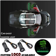 Hulk punho logotipo da porta do carro, laser de boas-vindas, projetor, etapa, sombra, luz 2024 - compre barato