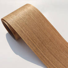 2x натуральный Terminalia деревянный шпон мебель Декоративный шпон 18 см x 2,5 м Q/C 2024 - купить недорого