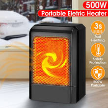 500W Mini Portable Ceramic Heater Electric Hot Fan Home Winter Warmer infrared heater 2024 - buy cheap