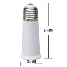 E27 to E27 65mm Extend Socket Base Lamp Holder Converter Light Bulb Cap Conversion Adapter 2024 - buy cheap
