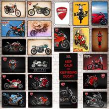 Motor Sign Metal Plate For Wall Pub Cafe Home Art Decor  Iron Poster Cuadros DU-6893B 2024 - buy cheap