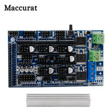 1 шт. Ramps1.6 R6 системная плата управления Ramps 1,6 материнская плата 4 слоя PCB Reprap Mendel Prusa плата пандусы панель совместимая Mega 2560 2024 - купить недорого