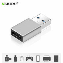 KEBIDU USB 3.1 Type C OTG Connector Adapter External To Type C Female USB 3.0 Male USB C Cable Mini Adapter for Macbook 2024 - buy cheap