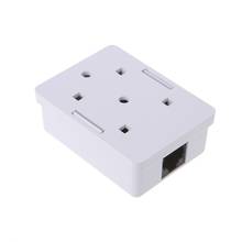 Cat5e RJ45 8P8C HM-HB01 Model UTP Unshielded Single Port Desktop Mount Box   2024 - buy cheap