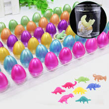 Juguete mágico de huevo de dinosaurio para incubar, Tiranosaurio Rex, bolsa de dinosaurio que crece el agua, juguetes educativos para niños, 12 Uds. 2024 - compra barato