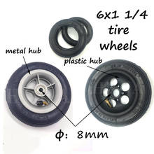 6x1 1/4 Pneumatic Wheels 6*1 1/4 Inflation Tires Inner Tube for Wheelchair Mini Electric Scooter Tyre Replacement Accessories 2024 - buy cheap